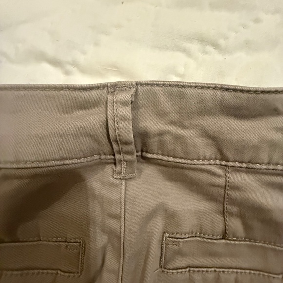 CASLON KHAKI WOMEN'S TROUSERS SIZE 8 - Picture 6 of 7